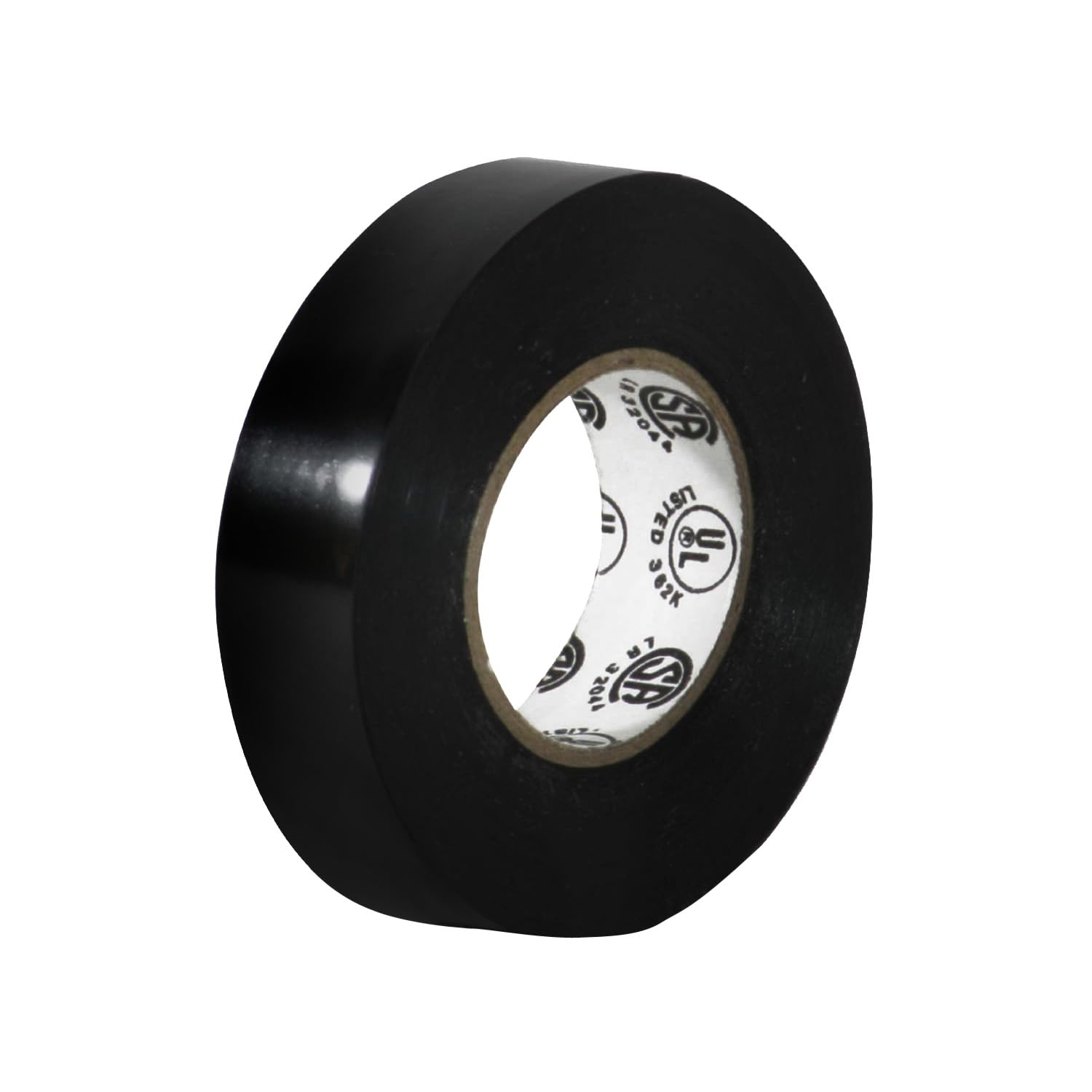 Circle Nastro elettrico professionale (20PK) nero opaco – adesivo a base di gomma, UL Listed – Misure 168 x 1,9 cm