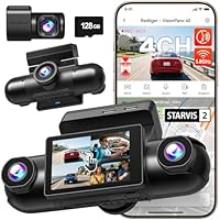 REDTIGER VP40 4-Channel 360° Dash Cam
