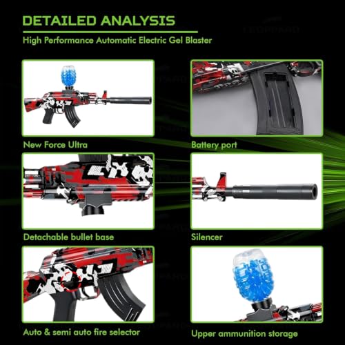 Image of The Little Ones Gel Blaster for Adults Age 15+ Years Above [Upgraded Ultimate PRO ++]
