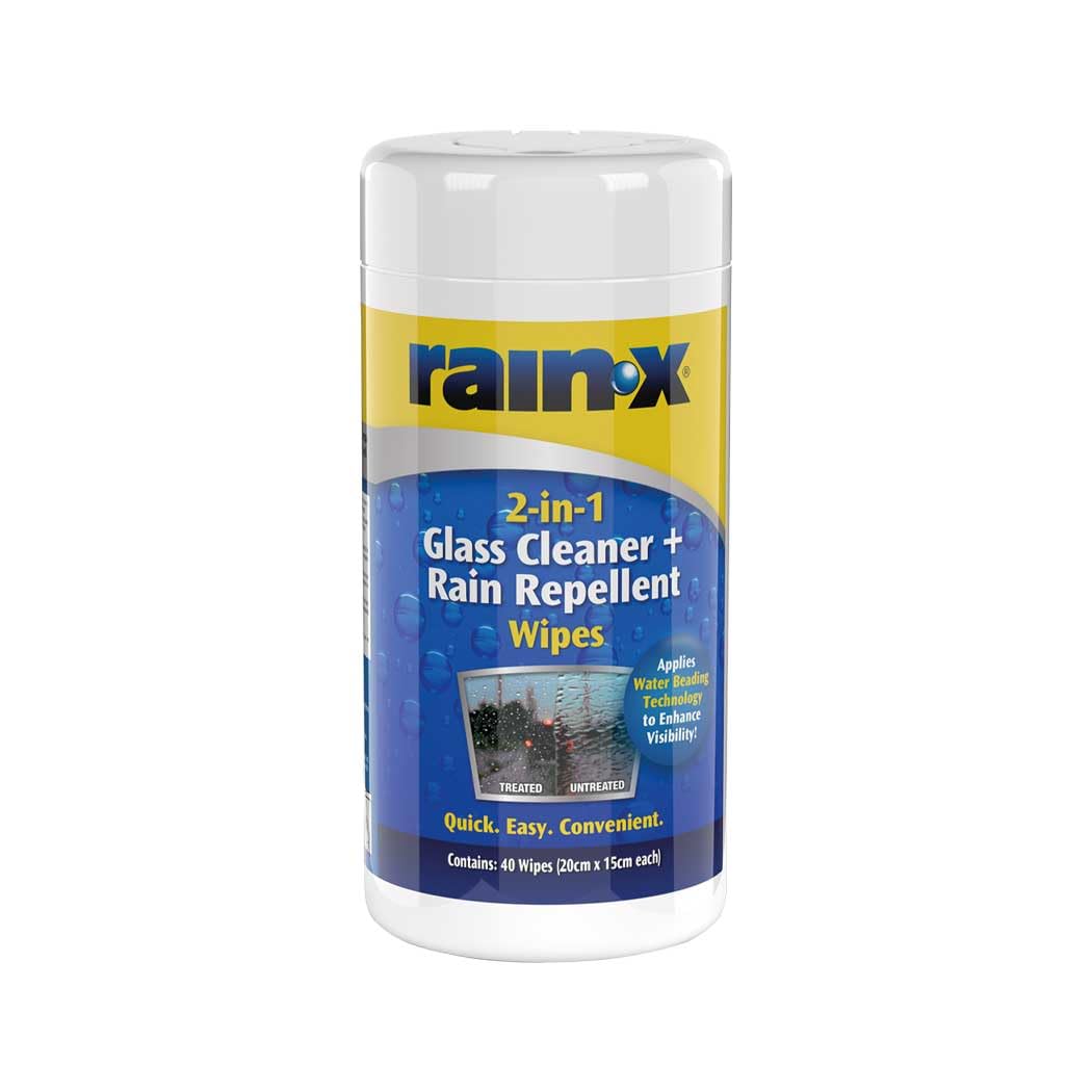 Rain-X 2in1 Cleaning & Rain Repellent Wipes