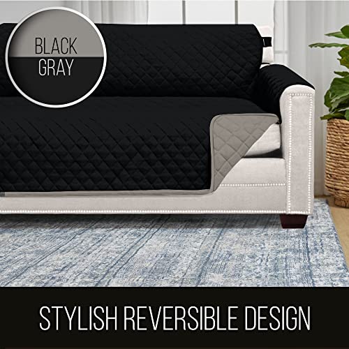 image for Sofa Shield Couch Slip Cover with Patented Strap, Cushion Protector, U