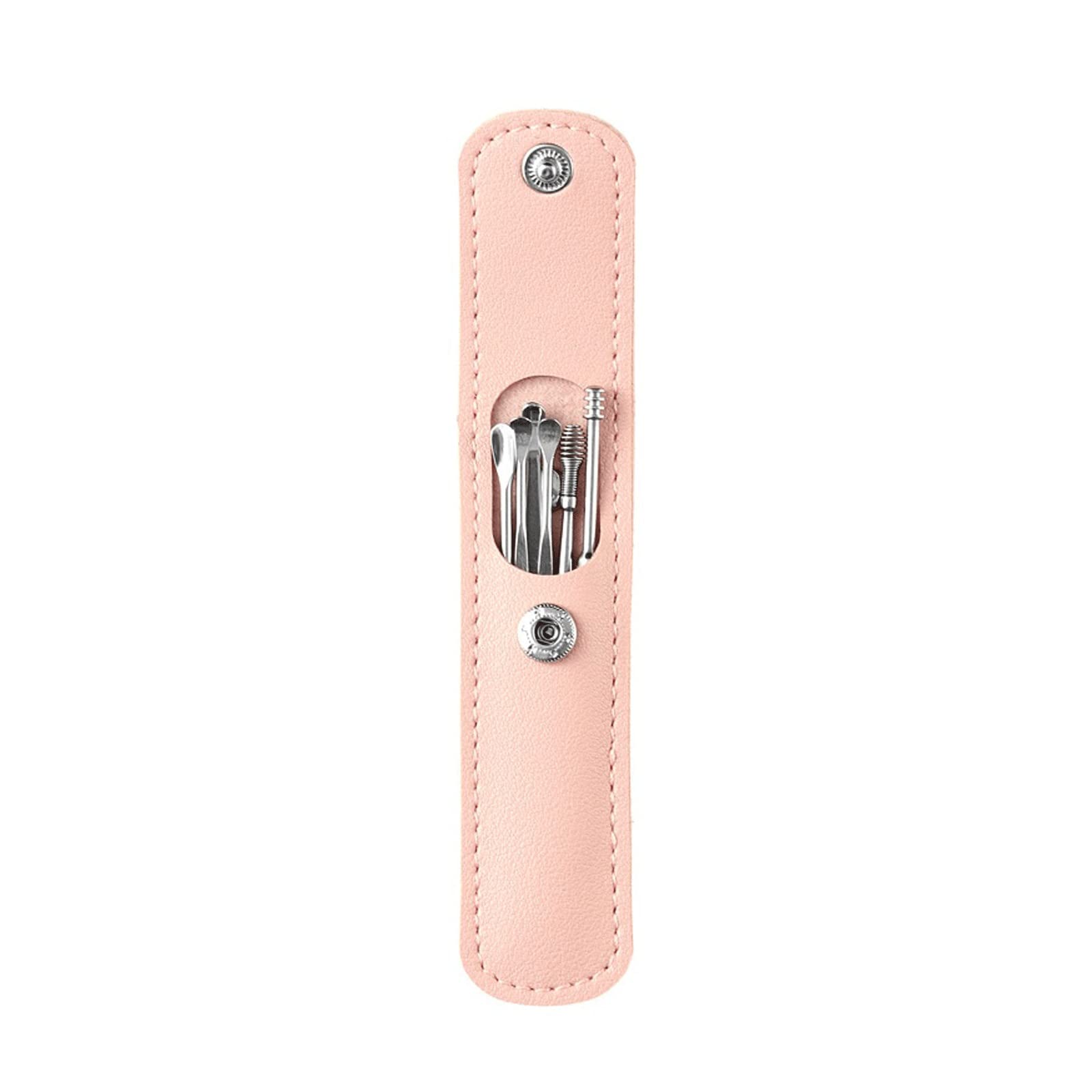 Prodotti per la rimozione del cerume Pulitori per cerume per Le Orecchie Raccoglitori per cerume in Acciaio Inossidabile Curette per la Rim