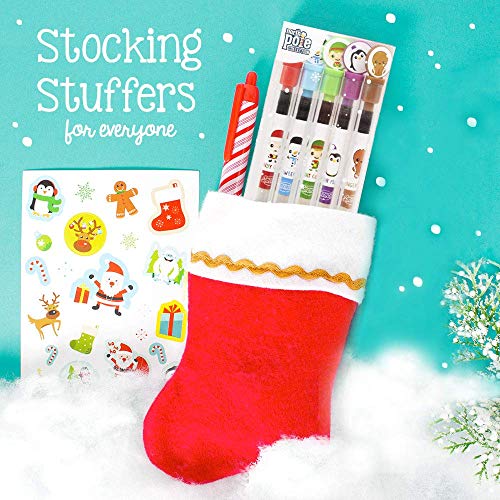 image for Scentco Holiday Smencils - HB #2 Scented Pencils, 5 Count, led-anti-st