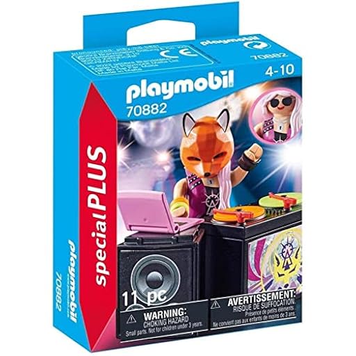 PLAYMOBIL DJ con Mesa de Mezclas 70882, a Partir de 4 años | Ya disponible en tu tienda friki favorita! En mundofriki.es!