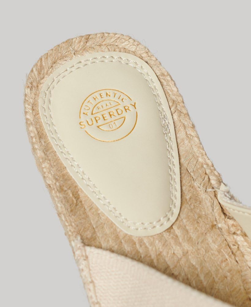 Superdry Kobiety Espadrille Cross Strap SlideSandały