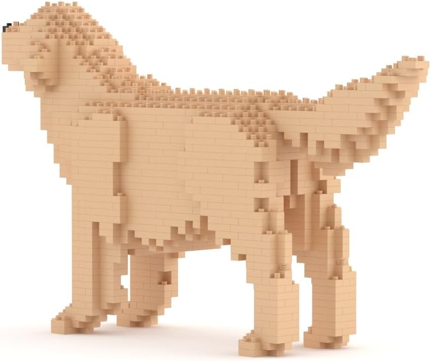 JEKCA Golden Retriever 02S-M03 | Dog Plastic Building Blocks | Age 14+