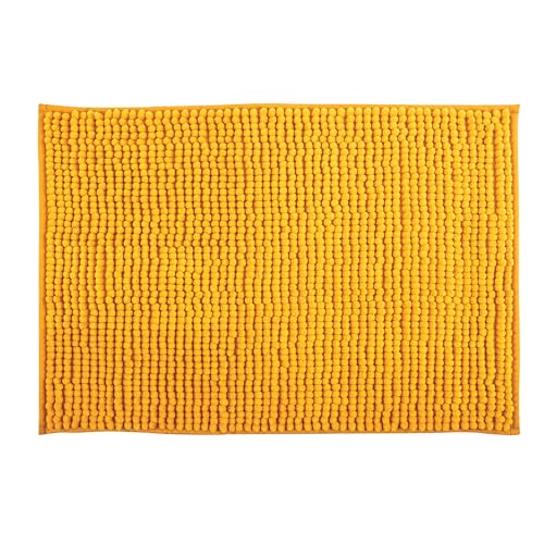 MSV - Chenille Badematte - Flauschiger Langer Mikrofaserflor rutschfest -...