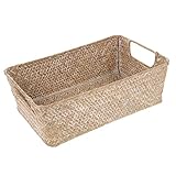 Organisateur de garde-manger tissé : la corbeille à est également très adaptée pour le pique- , le panier de rangement pour la maison, la décoration de la maison, le panier de service de collations.