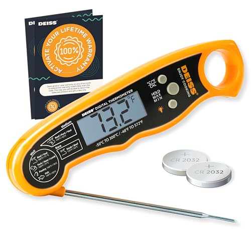 Deiss PRO Digital Meat Thermometer – Ultra Fast Digital Cooking