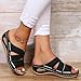 Orthopedic Sandals for Women Arch Support Recovery Slides Fashion Walking Flip Flops Women Wedge Sandals Summer Beach Slipper Comfy Sandals Medium Heel Platforms Wedges Open Toe Shoes