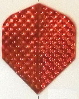 5 Sets #35625 AmeriThon Red Metallic Embossed Dart Flights