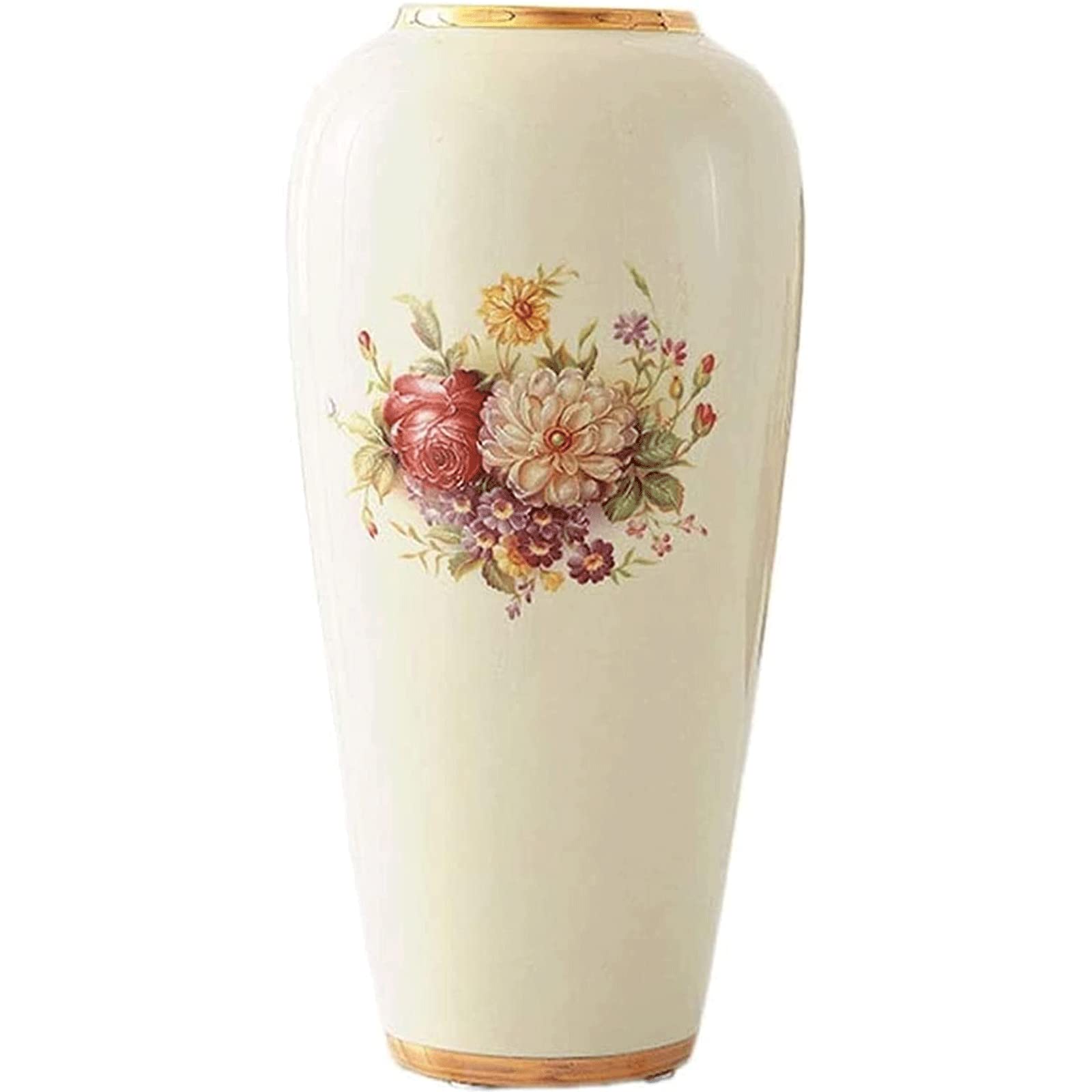 Ngdfgr As Known Fashion Ceramic Flower Vases Minimalist Vases Rose Decoration Or As A Flower Vase For Decor Fine Quality And Elegant Look Decoration (19Cm),19Cm