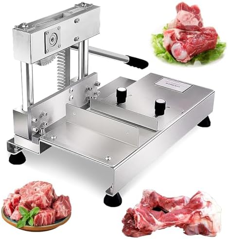 Stainless Steel Manual Bone Saw for Efficient Cutting of Pork Chops, Trotters, and Ribs