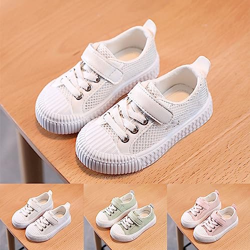 Little Boys Girls Lightweight Sports Shoes Mesh Breathable Flat Household Casual Slip On Canvas Shoes for Kids4