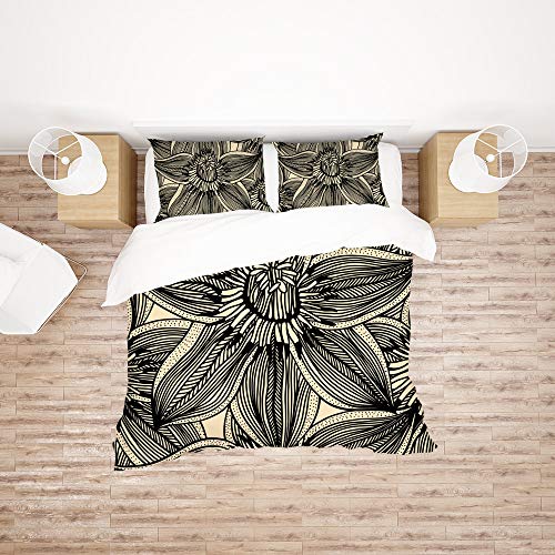 Funda de edredón de fácil cuidado y ultra suave para cama matrimonial 3