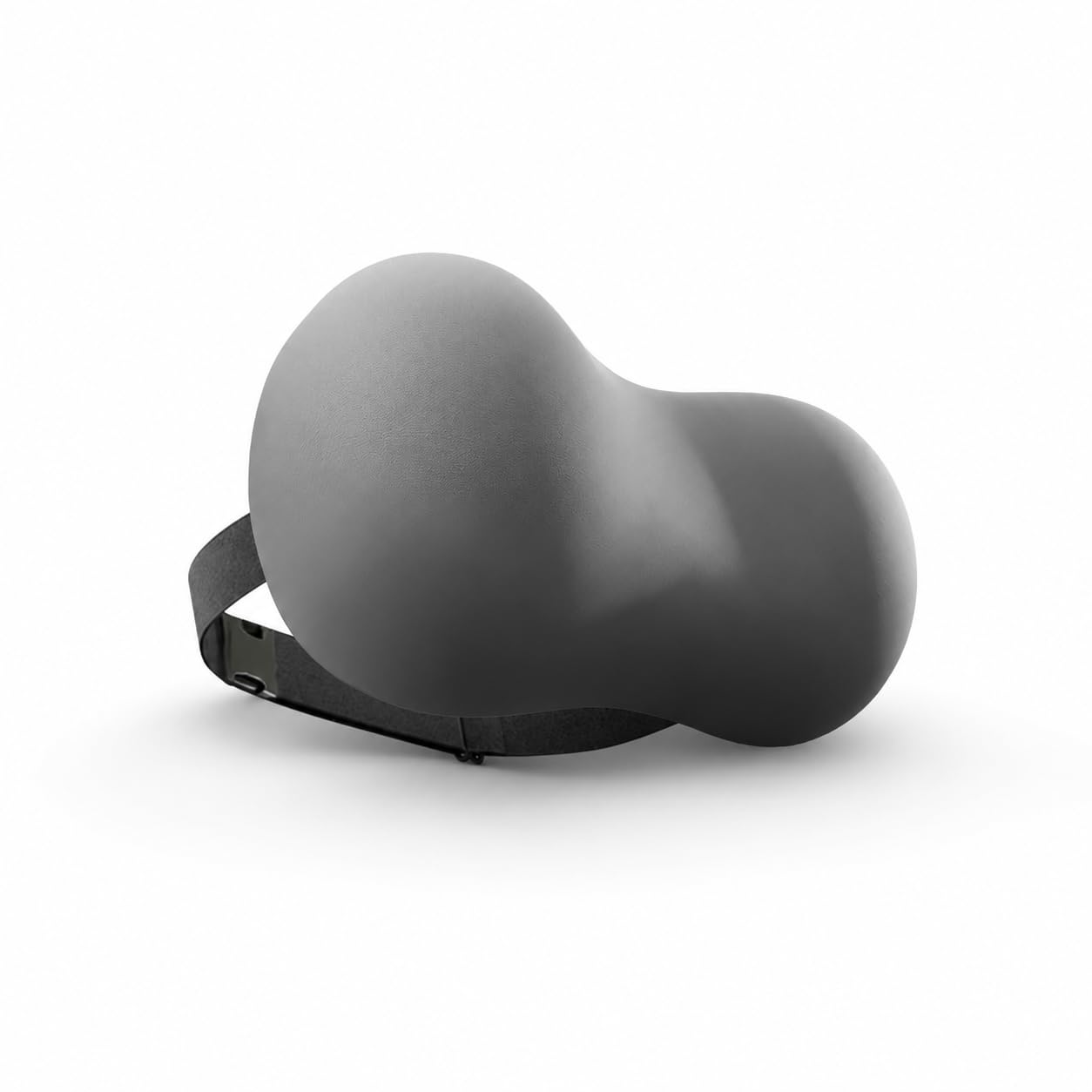 Almohada Cervical Viaje Ergonómica con Soporte para Cuello y, Ajustable y Plegable para Avión, Coche y Oficina, Negro Perla