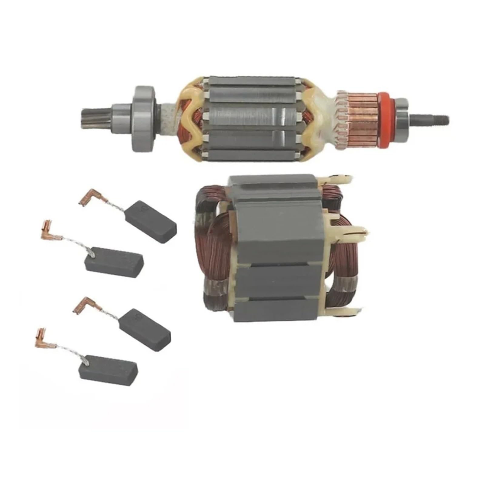 Stator elektronarzędzi 1 zestaw szczotek węglowych wirnik do HR4001C HR4010C HR4011C 513633-7 625758-6 zestaw akcesoriów do elektronarzędzi CB350