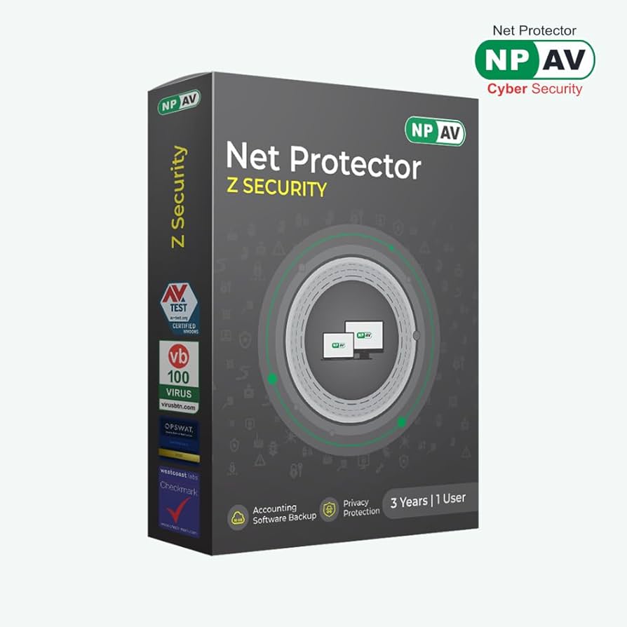 Net Protector Antivirus for PC Z Security 2025 / npav