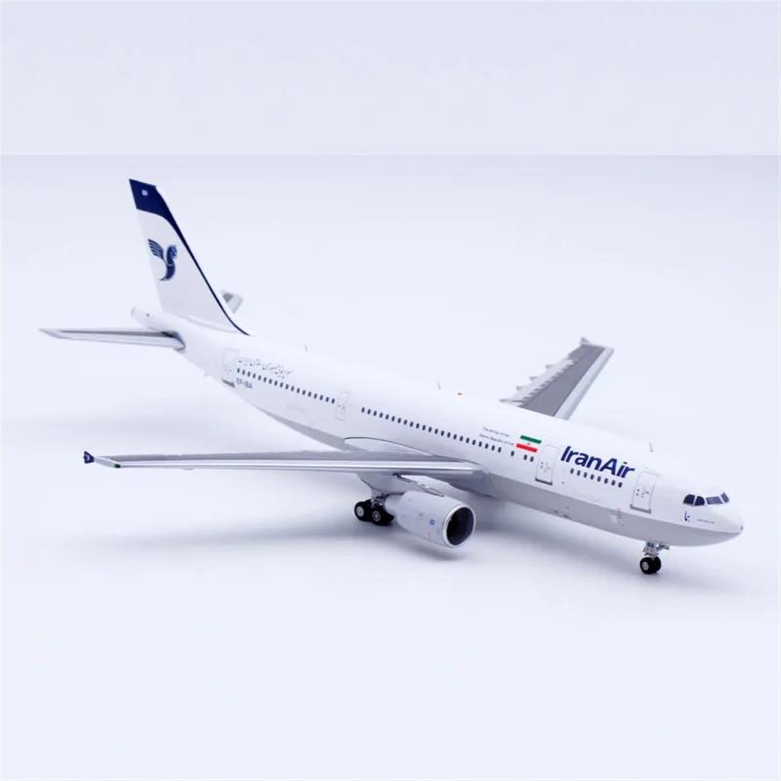 Model samolotu metalowy Model samolotu 1:200 dla Iran Air A300-600R odlewany model samolotu odrzutowiec Model kolekcjonerski zestaw skala Model samolotu