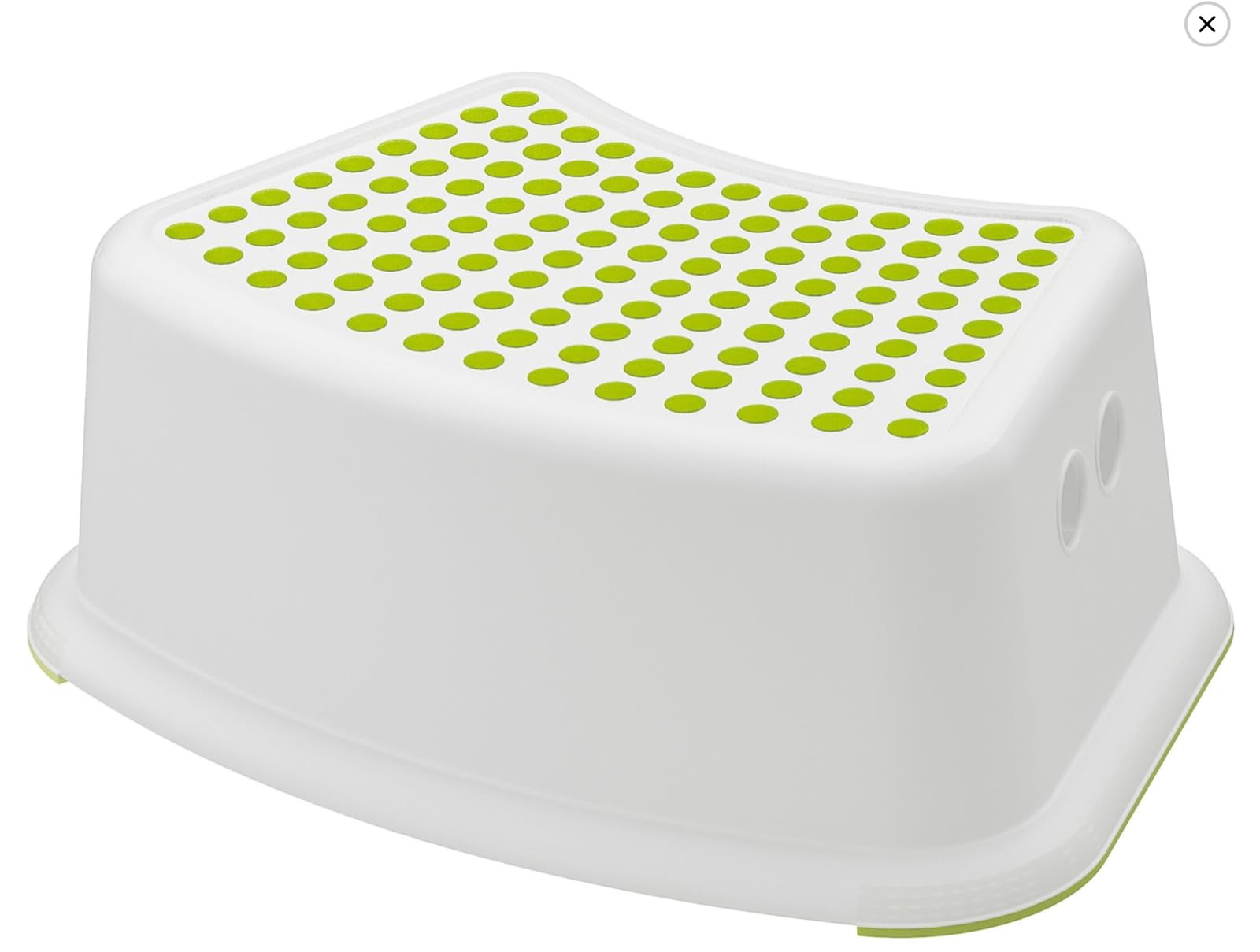 Ara Choice Green/White Child/Kids Non-Slip Foot Step Stool Toilet Potty Training Aid Bathroom Kitchen Toddler Plastic Anti-Slip Grip Toilet Step | Toilet Steps For Toddlers | Toddler Step Stool.