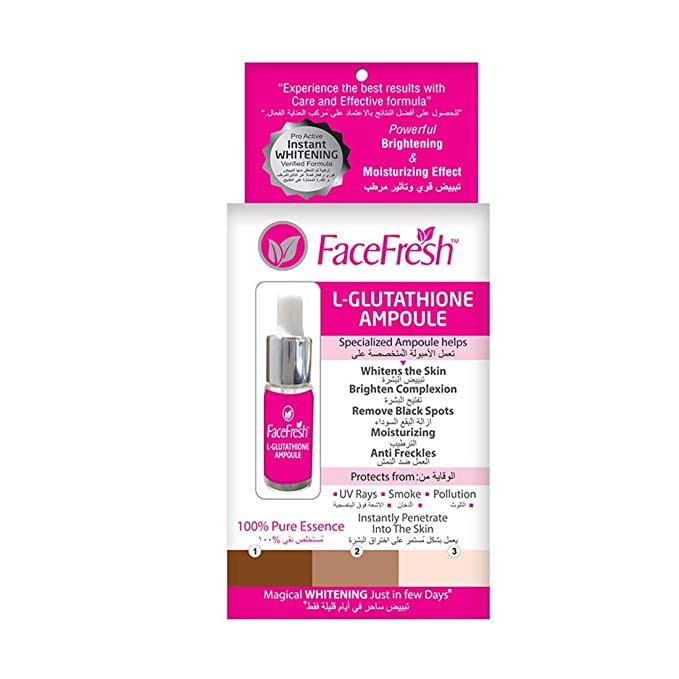 LGLUTATHIONE AMPOULE SERUM FOR SKIN WHITENING (6ML) Amazon.in Beauty