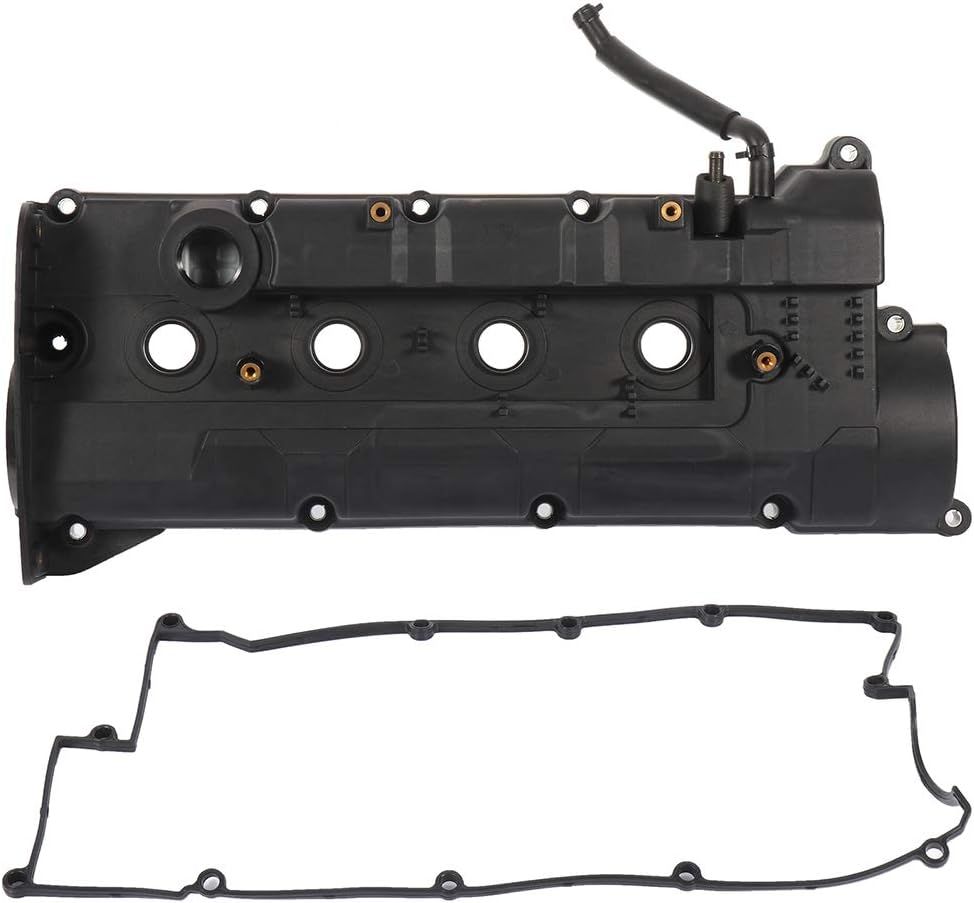 OCPTY Valve Cover Gasket Set Valve Covers Replacement fit for Kia for Sportage for Hyundai Elantra 2.0L 2004 2005 2006 2007 2008-2009 22410-23801 Engine Valve Covers with Gasket & Bolts