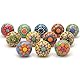 The Boho Street Handgefertigte Keramik-Mehrzweckknöpfe Keramik-Türgriffe im Set-Sortiment (Ceramic Knobs Pack of 12, Multicolor)