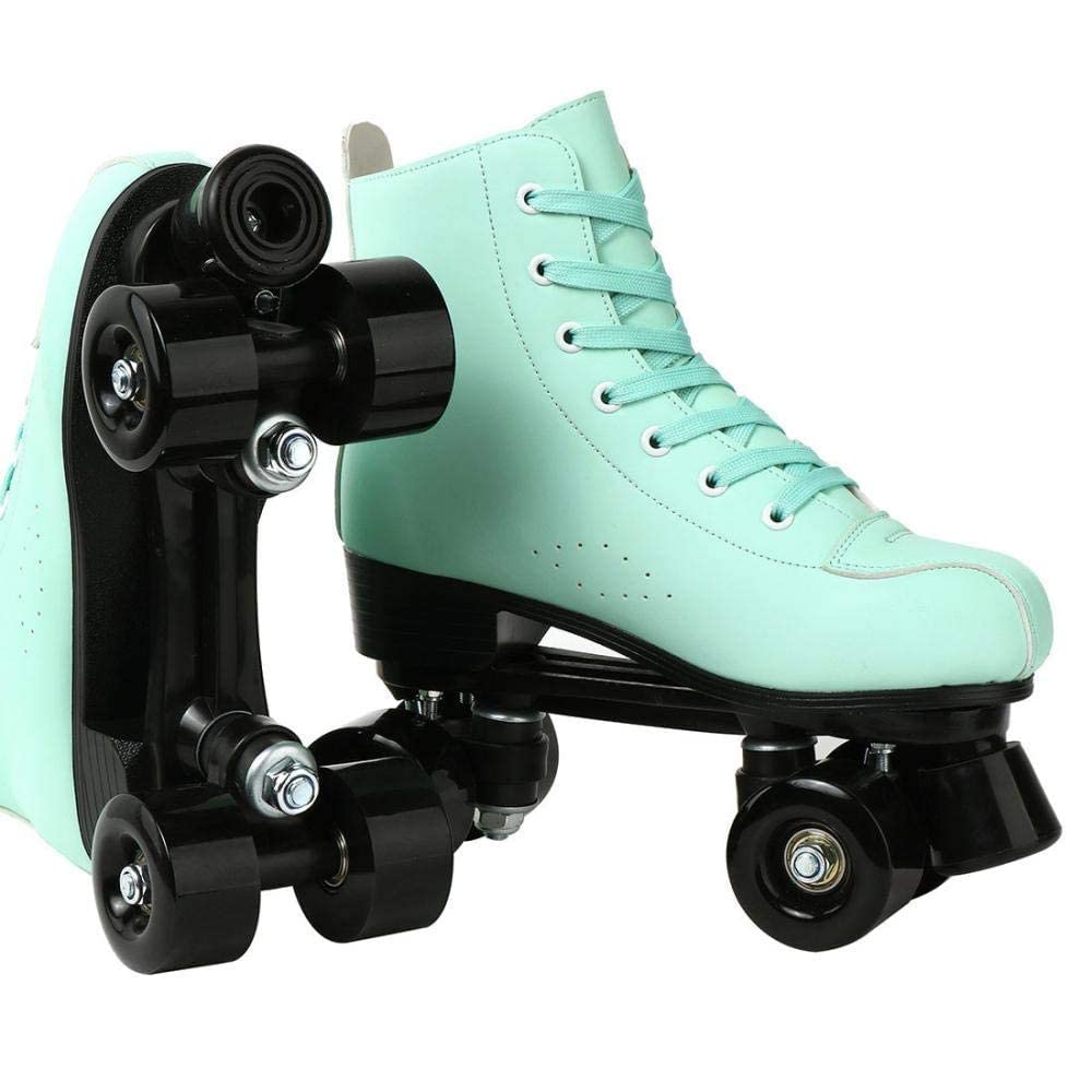 Roller Skates for Women, Outdoor High Top Leather Street Women Skates