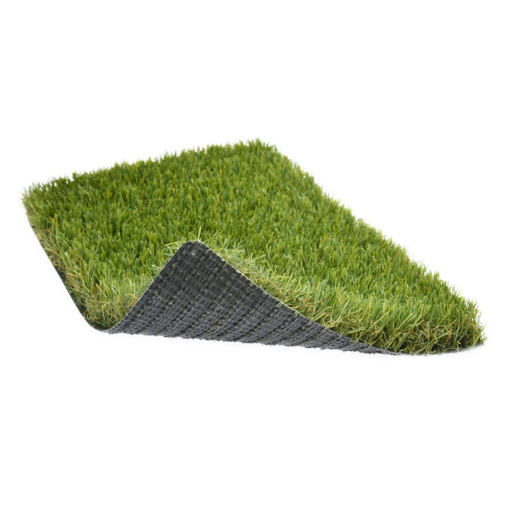 BONERVA Costa Nature Césped Artificial 30 mm 2 x 10 m, Alta Densidad, Rollo para Jardín, Terraza y Balcón Exterior, Aspecto Natural, Bajo Mantenimiento