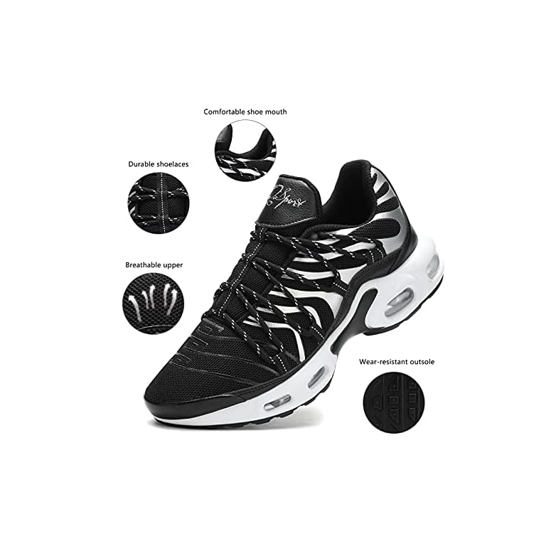 Menâs Fashion Sneaker Air Running Shoes for Men Athletics Sport Trainer Tennis Basketball Shoes