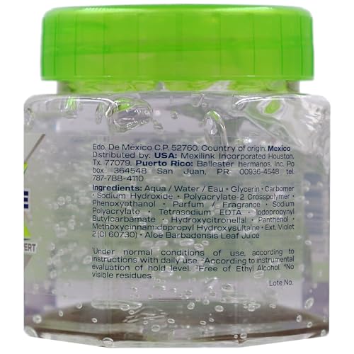 Xtreme Pro-Expert Clear Hair Styling Gel, 3.39 Oz, 6 Pack, Alcohol-Free with Aloe Vera, 24 Hour Control - Image 5