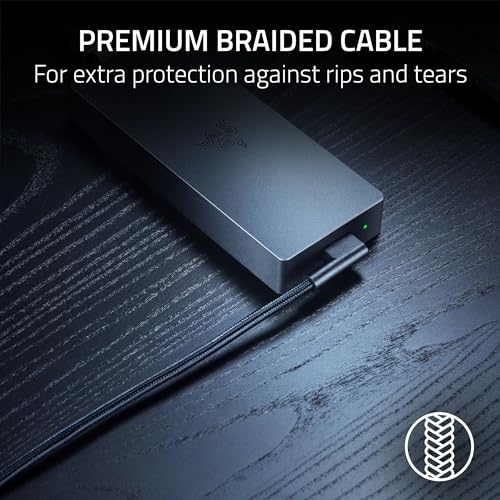 Image of Razer 230W GaN Power Adapter: Official OEM Laptop Charger for Razer Blade 14 (RTX 3060, 3070, 3080), Blade 15 (GTX 1060, 1070), Blade 15 Base (RTX 3060, 3070), Blade 17 (RTX 2060, 2070, 2080)