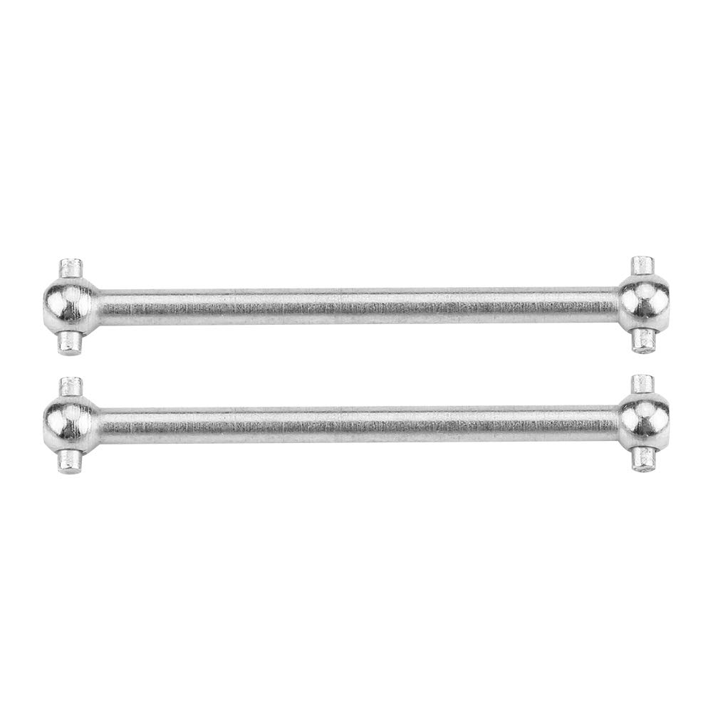 Lot De 4 Arbres D'entraînement Métal 5 Cm Pour Voiture RC A949/A959/A969/A979-K929 – Accessoire Léger Argenté