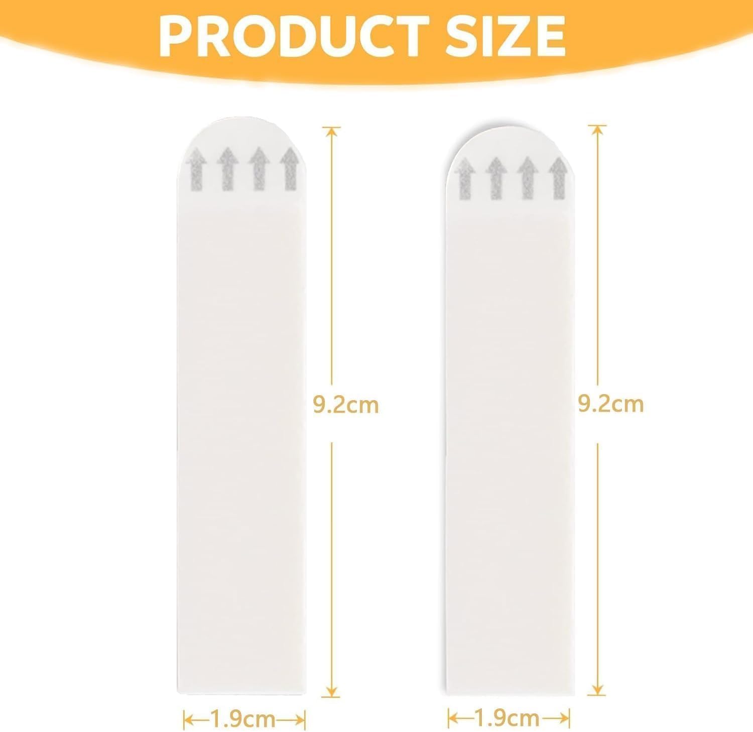 24PCS Small Damage Free Picture Hanging Strips, No Tools Wall Hanging Strips,Great for Living Spaces Picture Decor - Image 2