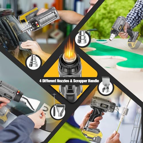Livowalny SKU070160001 Cordless Heat Gun For Dewalt 20V Battery thumb #5