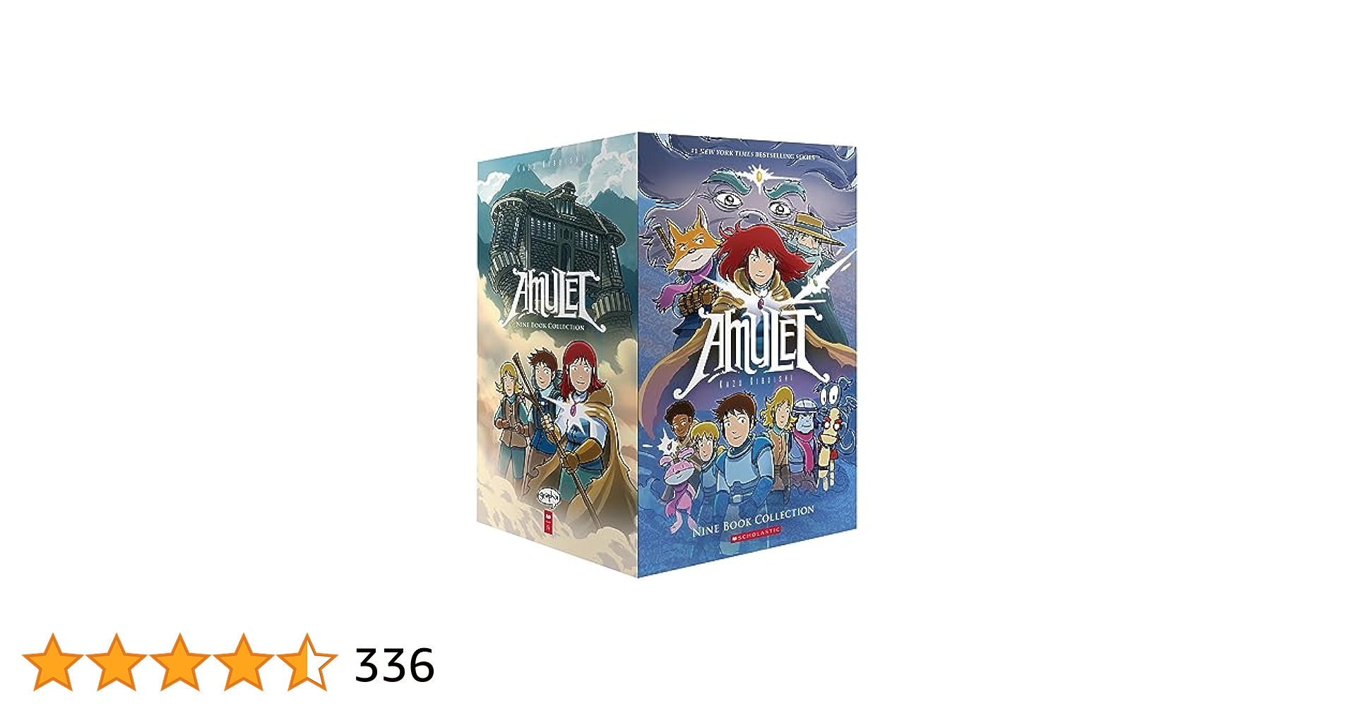 Amulet Book #1ー#9　全巻セット　1-9巻 Amulet #1-9 Box Set by Kazu Kibuishi NEW Paperback_Boxset