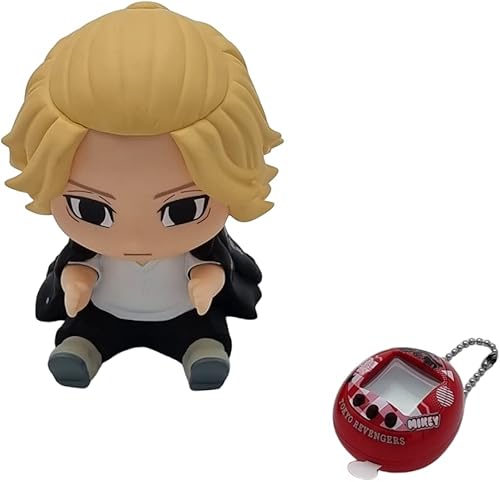 Miniatura 5 de Bandai Tamagotchi Tokyo Revengers Mikey versión con figura de Hugmy  Mascota virtual de 1.6 in basada en el manga y anime de Tokyo Revengers con