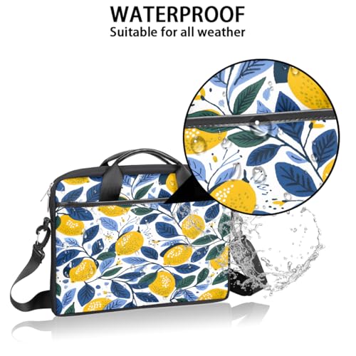 Bolso para laptop de 15 pulgadas estilo verano Fruit Lemon miniatura 3