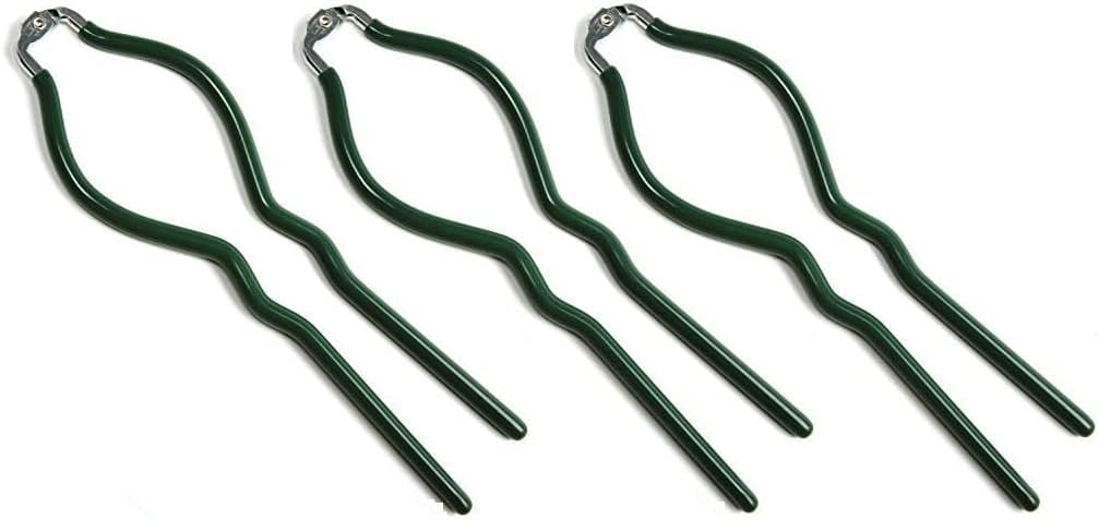 Norpro 10 ¾ Inch Vinyl Coated Jar Wrench, Green (3-Pack)