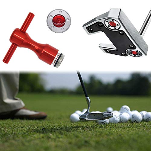 Histar 2Pcs Golf Custom 5G Red Weights + Red Wrench For Titleist Scotty Cameron Putters #TOP1