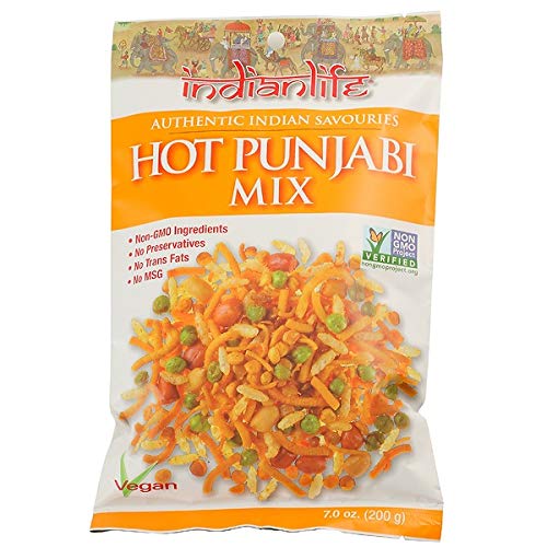 IndianlifeHot Punjabi Mix 8pkts x 7oz (200g)