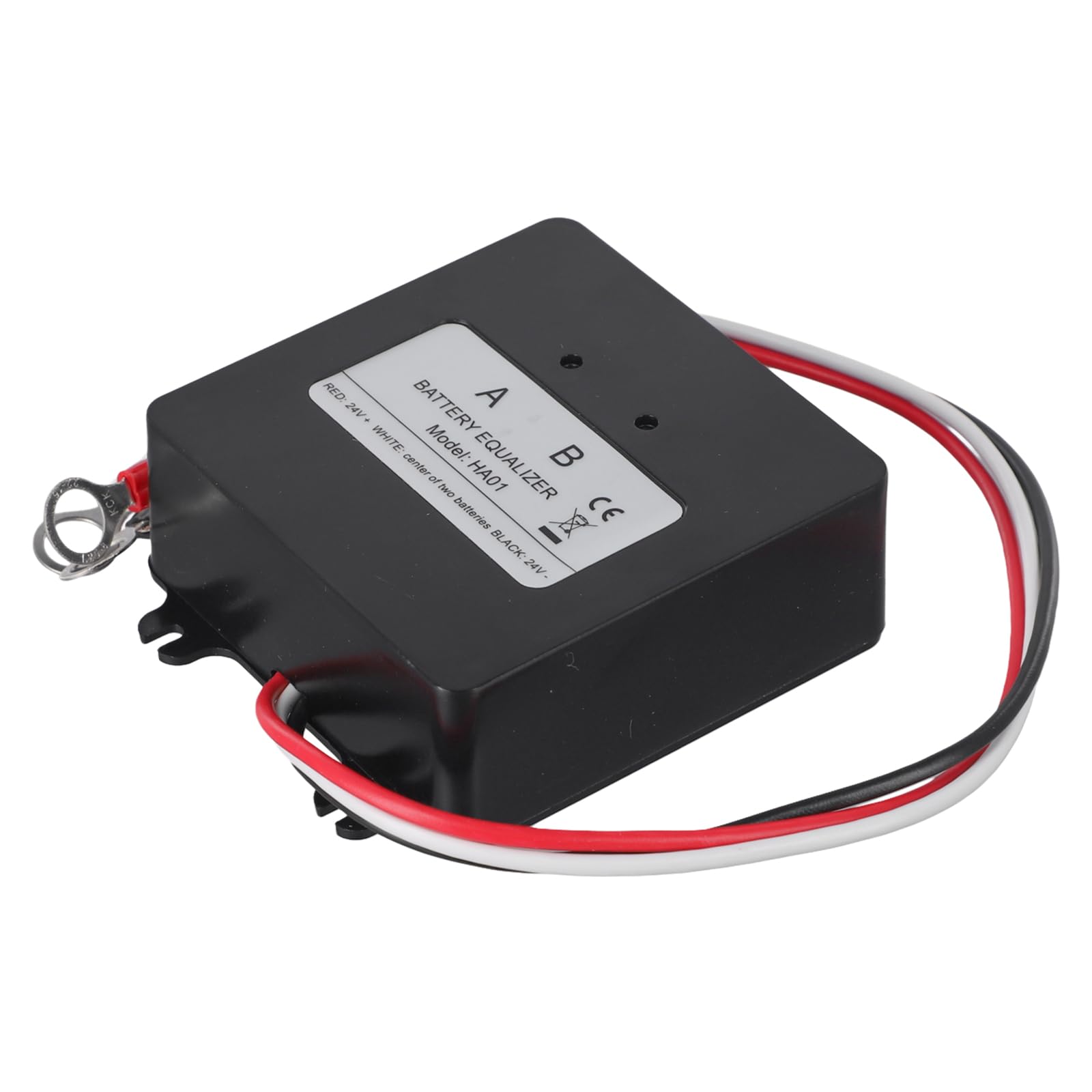 Equilibrador de batería, 24 V 48 V pantalla LED ecualizador inteligente de batería, equilibrador de voltaje de carga y descarga de batería para plomo ácido, batería de litio (HA01)