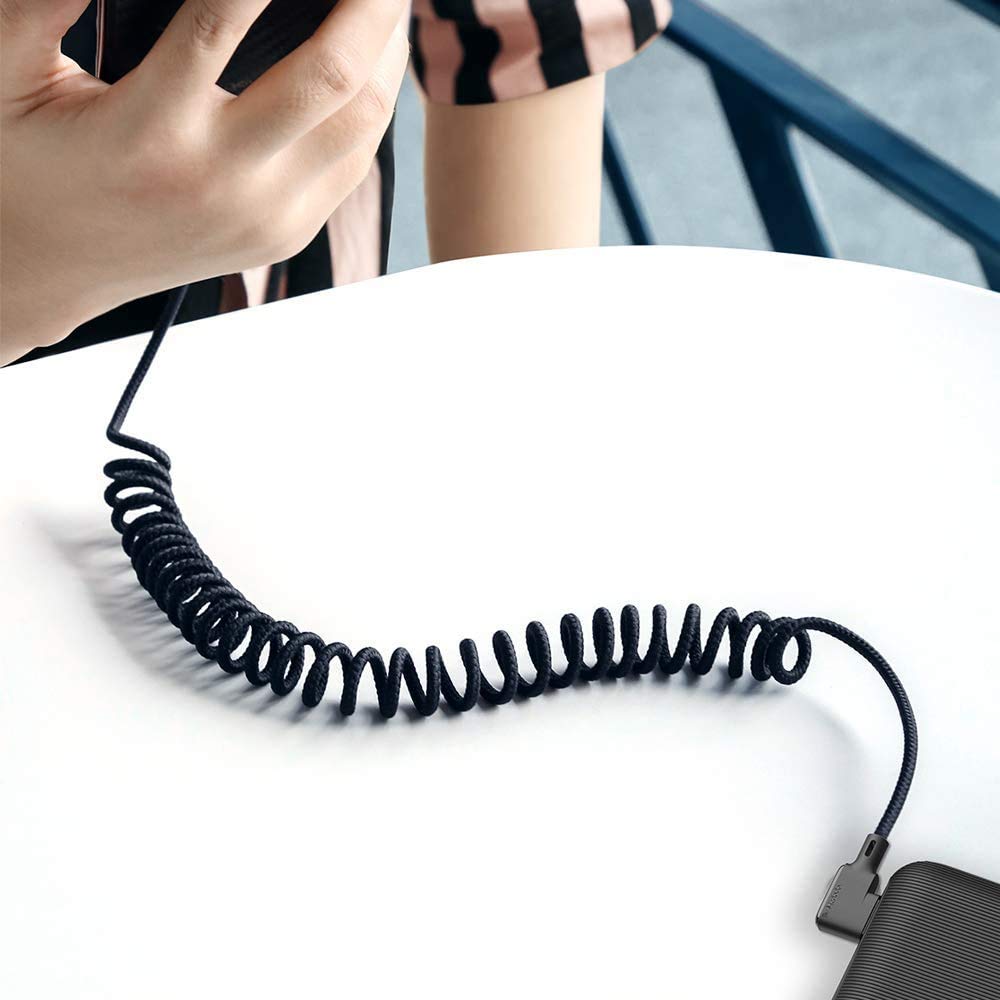 See full amazon price history chart for HIVAGI Spring USB Cable 3A Smart Indicator 90 degree elbow design for iPhone 13/12/11/ X XS MAX XR 8 7 6 5 6s S Plus USB Data Cable 1.8m (5.10ft) HIVAGI Spring USB Cable 3A Smart Indicator 90 degree elbow design for iPhone 13/12/11/ X XS MAX XR 8 7 6 5 6s S Plus USB Data Cable 1.8m (5.10ft) (B08DG853H9) Amazon Price History, Amazon Price Tracker