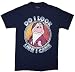 Disney Men's Seven Dwarfs Grumpy Look Like I Care Graphic T-Shirt, Navy, 3XL