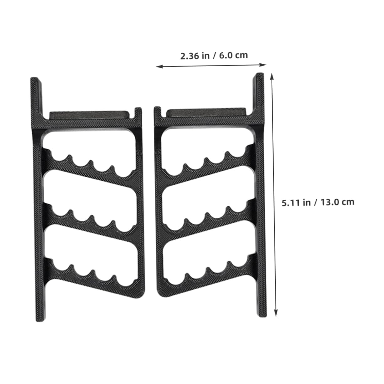 FOYTOKI 2pcs Wall-mounted Arrow Rack Sword Stand Display Storage Organizer Archery Gear Bracket Easy to Install for Home Decor