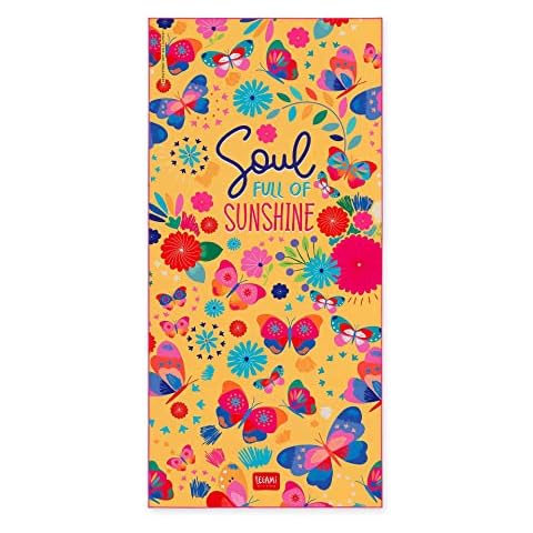 Legami Compact Butterfly Beach Towel Cover