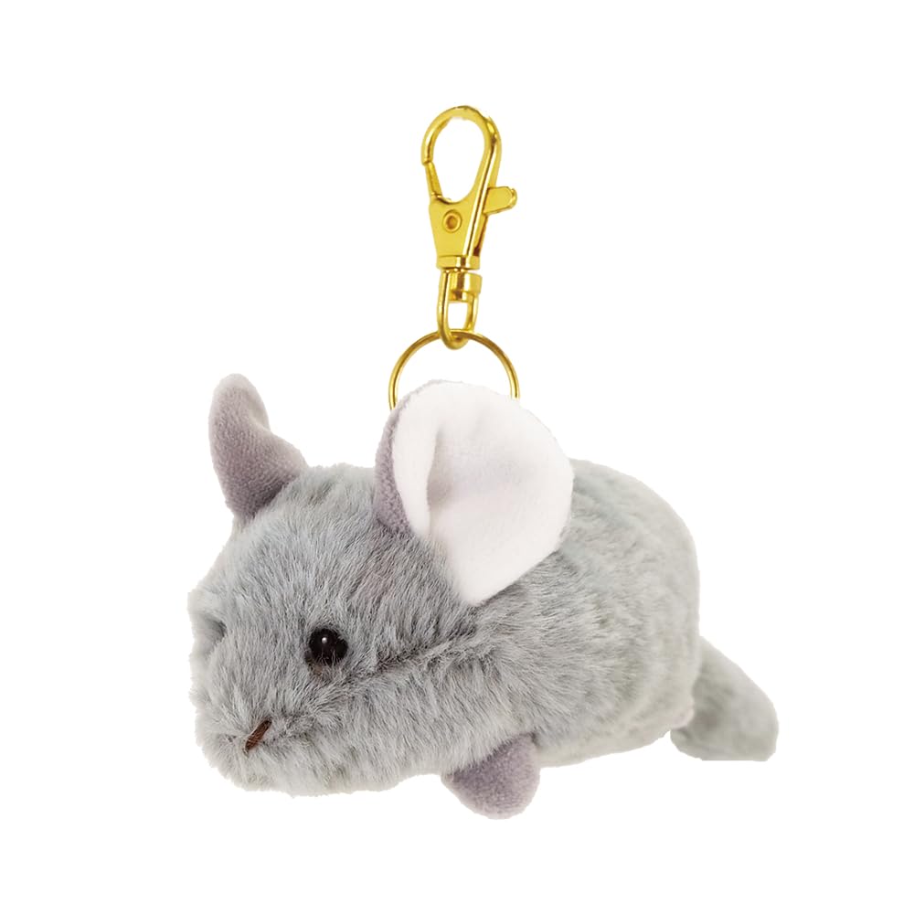 Amazon.co.jp: Sun Lemon Baby Animals Keychain Chinchilla GY Plush