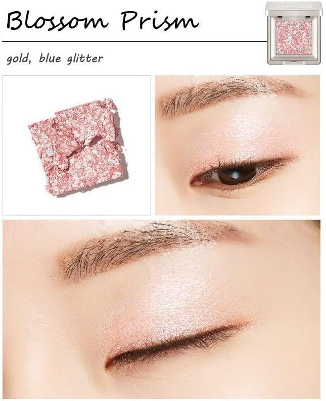 MISSHA Topaklanmayan, El Yapımı Glitter Far Modern Shadow Glitter Prism (NO.7 BLOSSOM PRİSM)