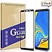 Zeking [2-Pack Samsung Galaxy A7 /A750 (2018) Full Coverage Tempered Glass Screen Protector, Max Coverge [Anti Scratch][Anti-Fingerprint] Bubble Free