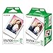 Fujifilm 2 Pack instax mini Instant Daylight Film, Twin Pack, 20 Exposures, ISO 800